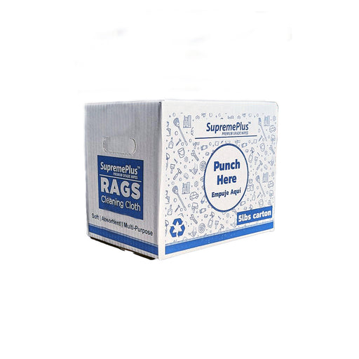 Recycled Color Knit T-Shirt Rags - 5 lbs. Box - Wiping Hub