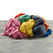 Recycled Color Knit T-Shirt Cleaning Rags - Wiping Hub