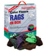 Recycled Color Sweatshirt Cleaning Rags 10 lbs. Compressed Box