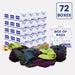 Recycled Color Sweatshirt Cleaning Rags - 720 lbs Pallet - 72 x 10 lbs Boxes - Wiping Hub