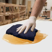 Recycled Color Sweatshirt Cleaning Rags 1000 lbs. Pallet - 40 x 25 lbs. Compressed Boxes - Wiping Hub