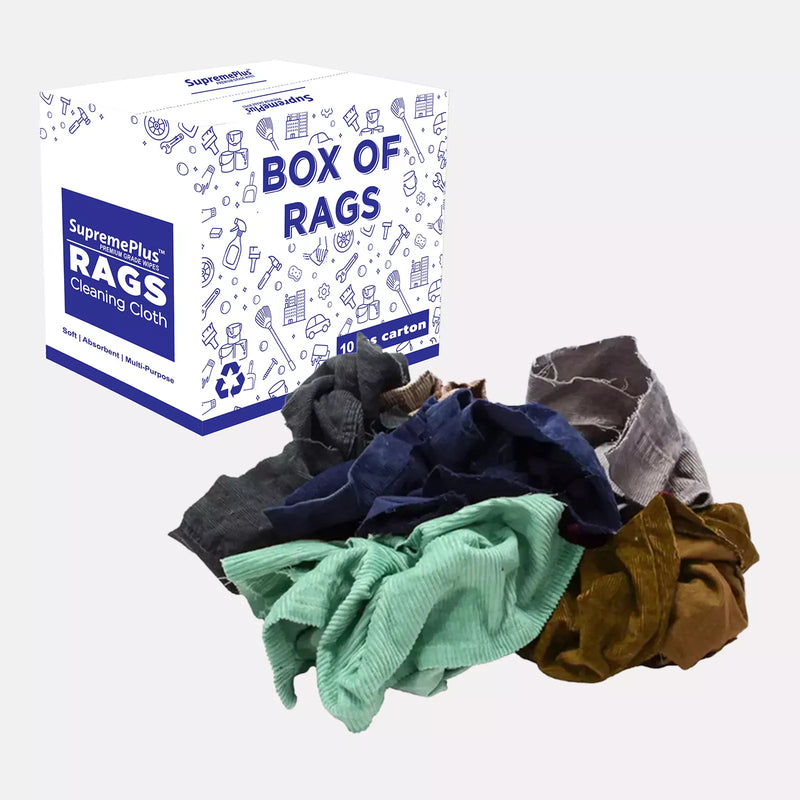 Corduroy Material Rags - Bulk Buy