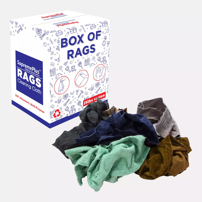 Corduroy Material Rags - Bulk Buy