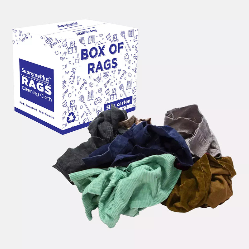 Corduroy Material Rags - Bulk Buy