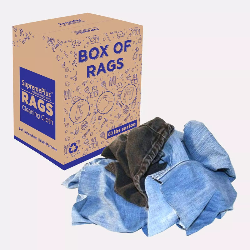 Denim Material Rags
