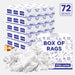 Recycled white knit industrial towels by Wiping Hub, 10lb pallet box of reusable cleaning rags for industrial use