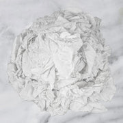 Recycled White Knit T-Shirt Cleaning Rags - Wiping Hub
