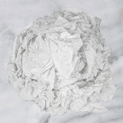 Recycled White Knit T-Shirt Cleaning Rags - Wiping Hub