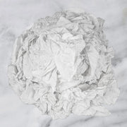 Recycled White Knit T-Shirt Cleaning Rags - Wiping Hub