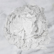 Recycled White Knit T-Shirt Cleaning Rags - Wiping Hub