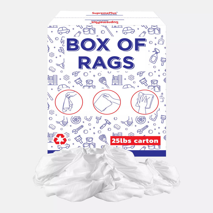 Recycled White Sheeting Rags
