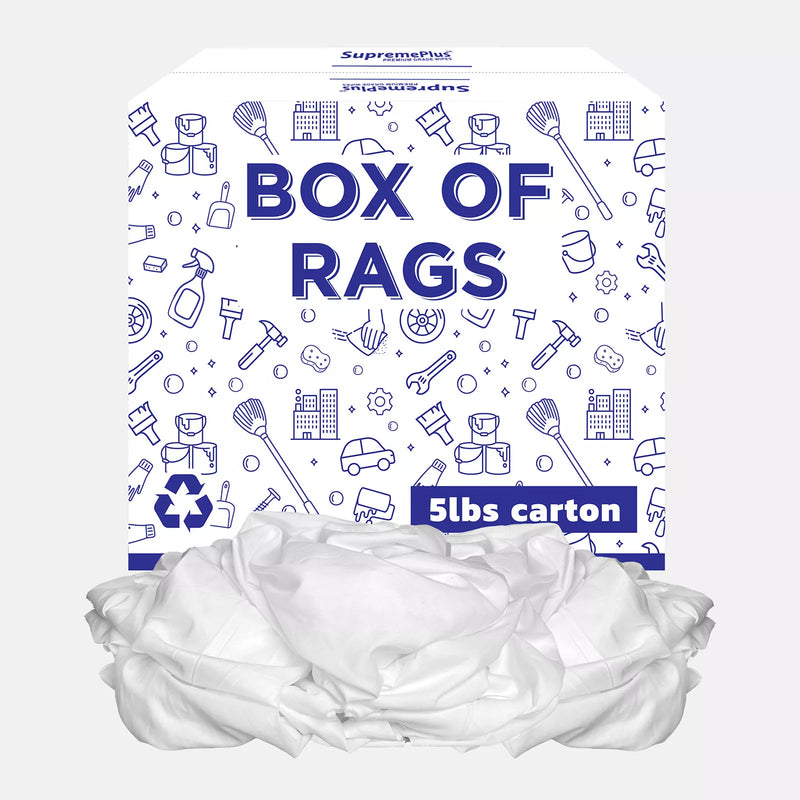 Recycled White Sheeting Rags