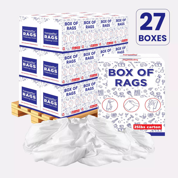 Recycled White Sheeting Rags