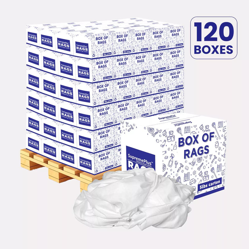 Recycled White Sheeting Rags