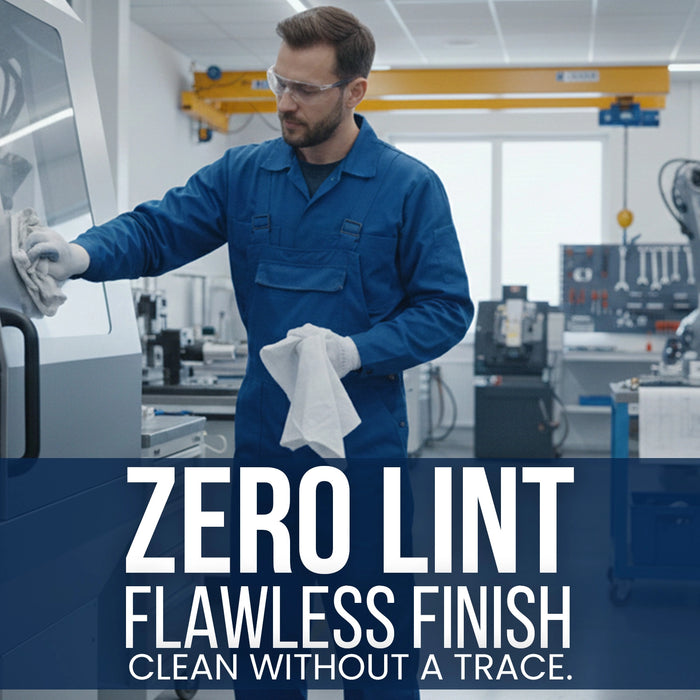 Recycled White Sheeting Cleaning Rags – Infographics – Wiping Hub