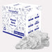 Recycled White Sweatshirt Cleaning Rags 10 lbs. Box - Wiping Hub