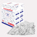 Recycled White Sweatshirt Cleaning Rags 25 lbs. Box - Wiping Hub