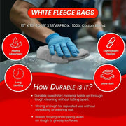 Recycled White Sweatshirt Cleaning Rags – Infographics – Wiping Hub