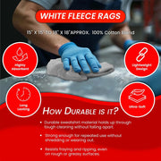Recycled White Sweatshirt Cleaning Rags – Infographics – Wiping Hub