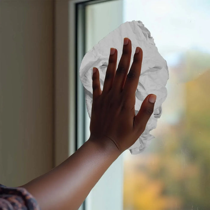 Recycled White Sweatshirt Cleaning Rags 960 lbs. Pallet - 96 x 10 lbs. Bags - Wiping Hub