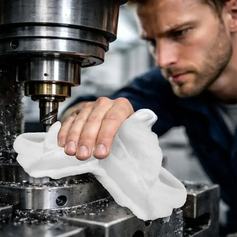 Recycled White Sweatshirt Cleaning Rags – Usages – Wiping Hub