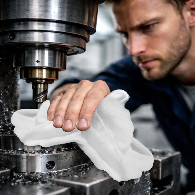 Recycled White Sweatshirt Cleaning Rags – Usages – Wiping Hub