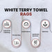 Recycled White Terry Towel Cleaning Rags – Infographics – Wiping Hub