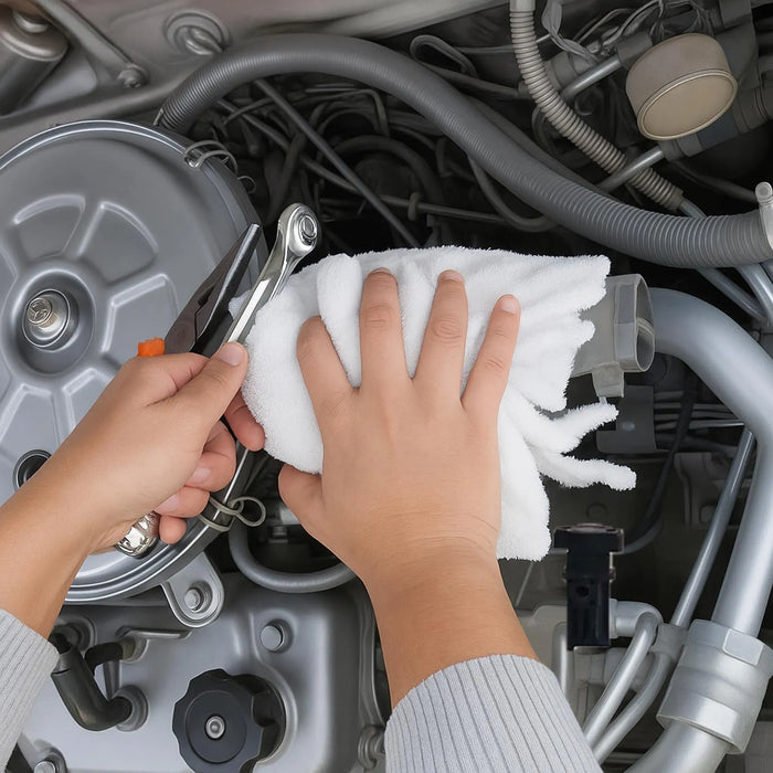 Recycled White Terry Towel Cleaning Rags – Usages – Wiping Hub