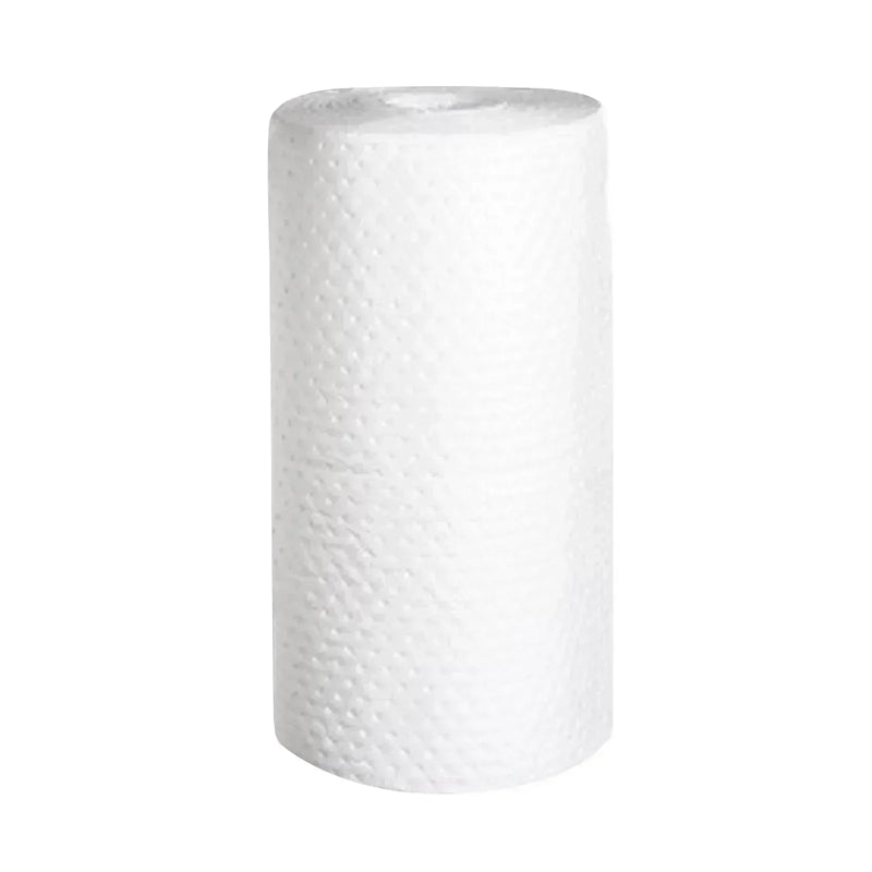 Oil-Only Meltblown Sorbent Split Rolls - Economy Weight - 15" x 150' - Wiping Hub