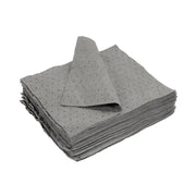 Universal Bonded Sorbent Pads - Medium Weight - 15" x 17" - Wiping Hub