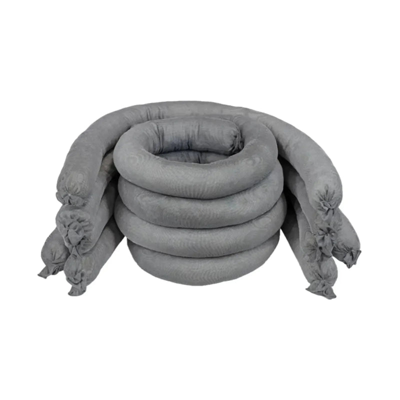 Universal General Purpose Sorbent Socks - 3" x 48" - 40/Case - Wiping Hub