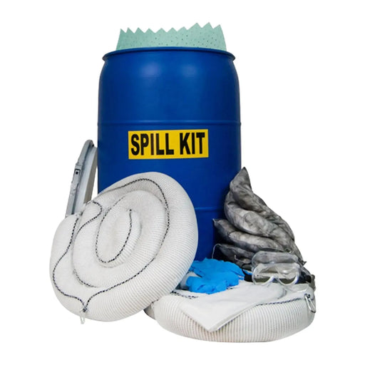 Universal Hazmat Aggressive Spill Kit - 55 Gallons - Wiping Hub