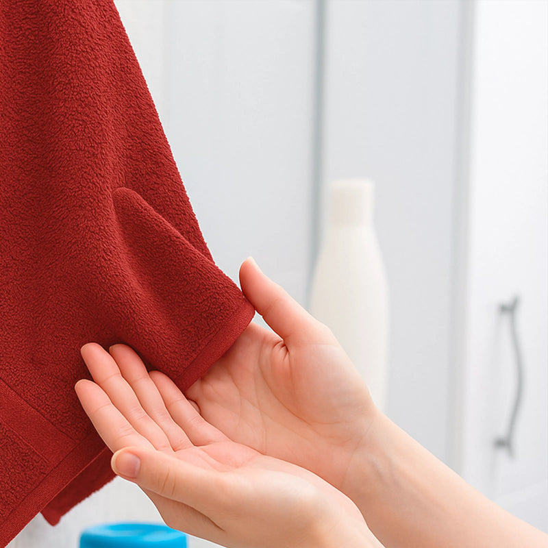 Premium Red Hand Towels - 16" x 27"