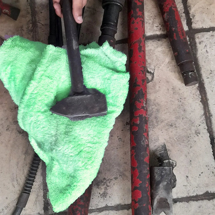 Bulk Color Terry Towel Cleaning Rags – 1000 lbs. Pallet – 40 x 25 lbs. Bags - Wiping Hub