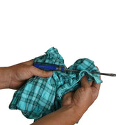 Recycled Color Flannel Cleaning Rags - 600 lbs. Pallet - 12 x 50 lbs. Boxes - Wiping Hub