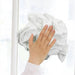 Recycled White Flannel (Polishing) Cleaning Rags - 25 lbs. Bag - Wiping Hub