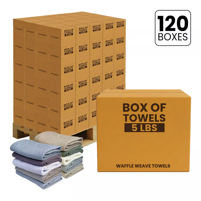 New 100% Cotton Heavy-Duty Towel Rags - Bulk Buy