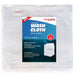 Economy White Wash Cloth Towels - 12" x 12" - Wiping Hub