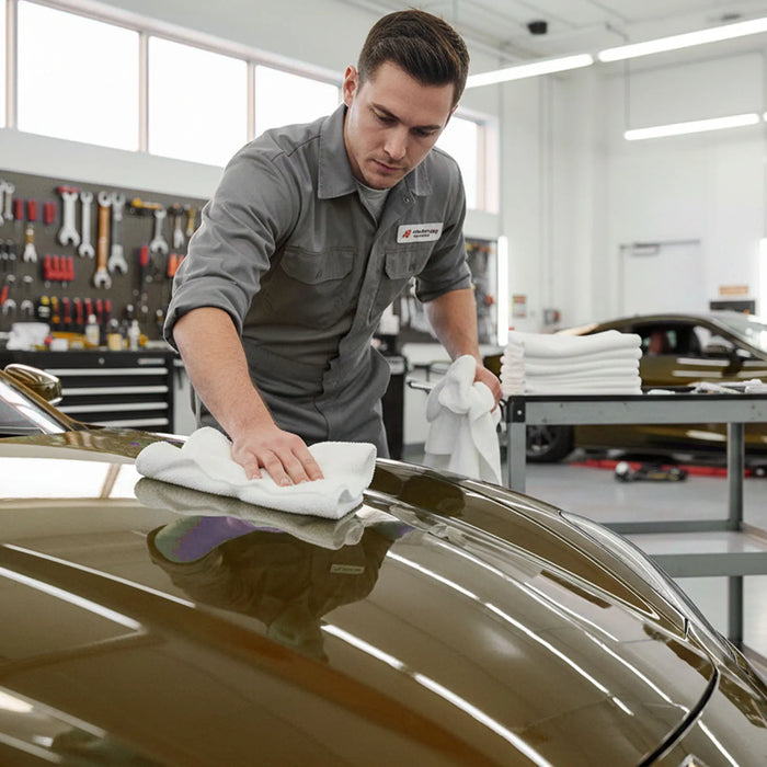 White Half Towel Cleaning Rags – Usages – Wiping Hub