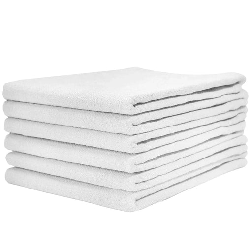 Premium White Huck Towels - 15" x 27"