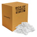 Clean Up Terry White Bar Towels - 14x17 to 16x19 - 50 lbs. Box - Wiping Hub
