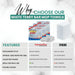 White Terry Bar Mop Cleaning Towels – Infographics – Wiping Hub