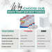 Clean Up Terry White Bar Towels - 14x17 to 16x19 - 25 lbs. Compressed Box - Wiping Hub