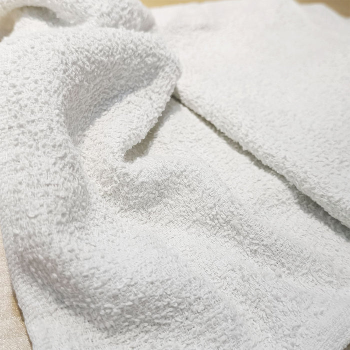 White Terry Bar Mop Cleaning Towels – Wiping Hub