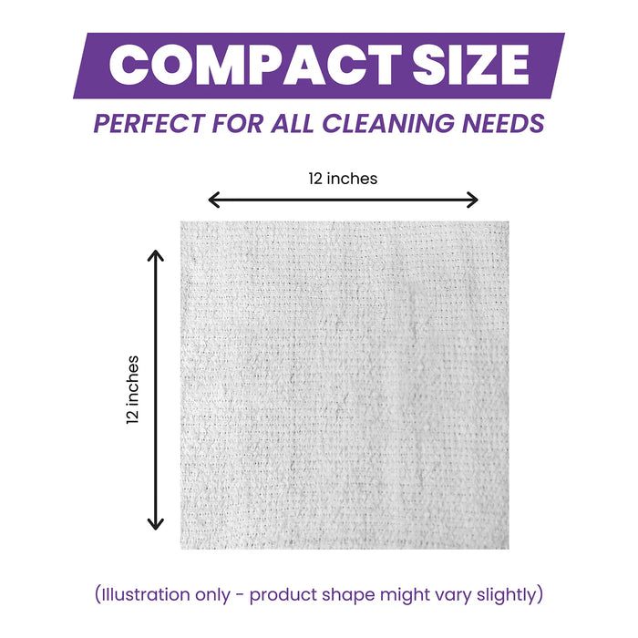 White Wash Towel Cleaning Cloth - Infographics - Wiping Hub