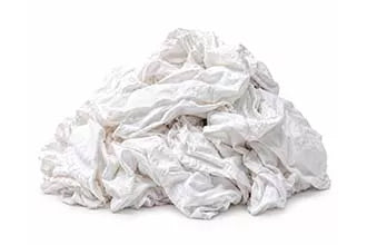 WHITE CLEANING RAGS