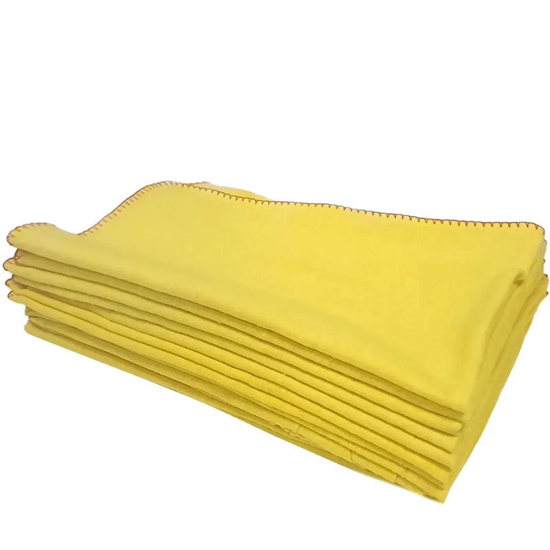 Yellow Duster - 24" x 14" - 10 Dozen - Wiping Hub